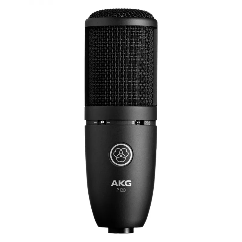 AKG P120 - studijinis kondensatorinis mikrofonas, juodas