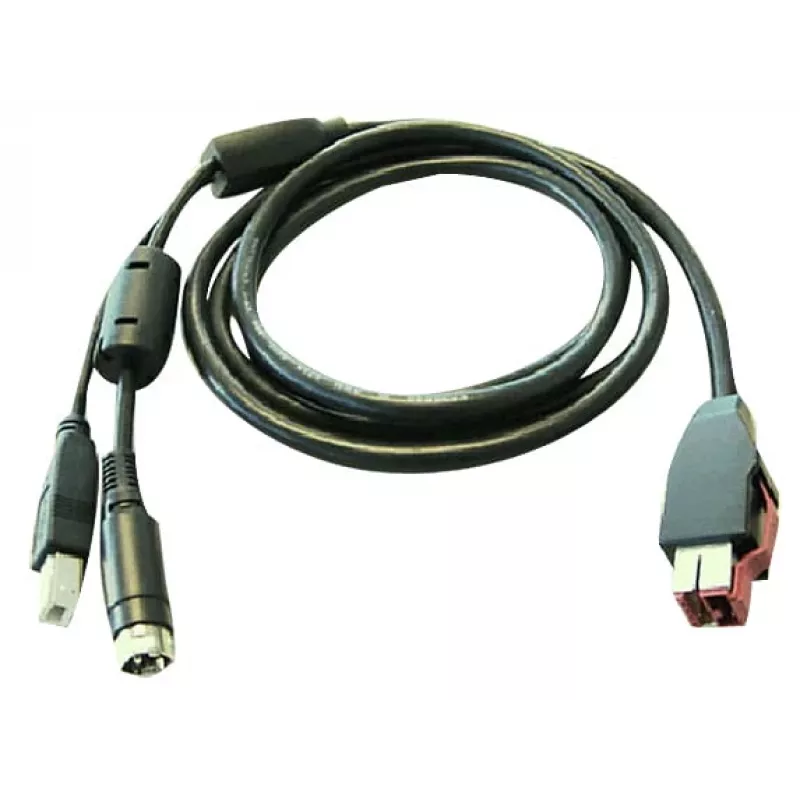 HP - maitinamas USB laidas - skirtas Engage Thermal Receipt Printer, Engage One, RP9 G1 Retail System (BM477AA)