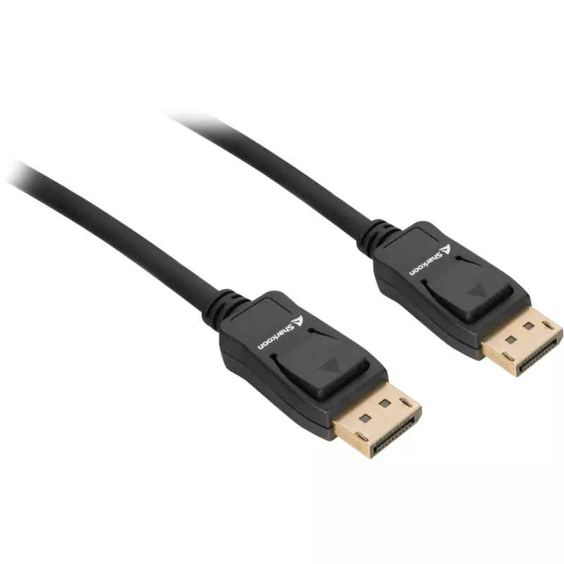 DisplayPort laidas Sharkoon 1.4 8K 3 m, DisplayPort 1.4, 3 m ilgis, palaiko 8K raišką