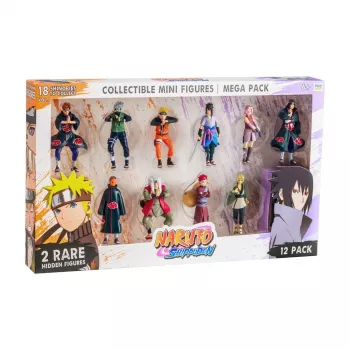 NARUTO SHIPPUDEN FIGŪRĖLĖS - 12 VNT. DELUXE LEIDIMAS A VERSIJA