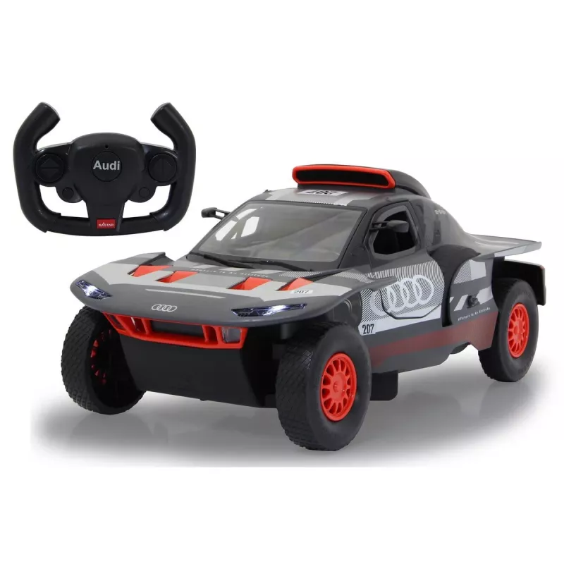 Elektrinis sportinis automobilis Jamara AUDI RS Q e-tron E2 masteliu 1:14 870 g