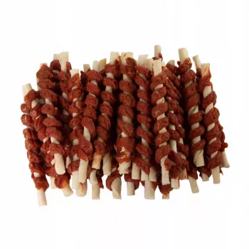 Šunų skanėstų lazdelės Hilton Beef & Lamb 500 g — mėsingi dresūros užkandžiai su 40% baltymų, 2,5% riebalų