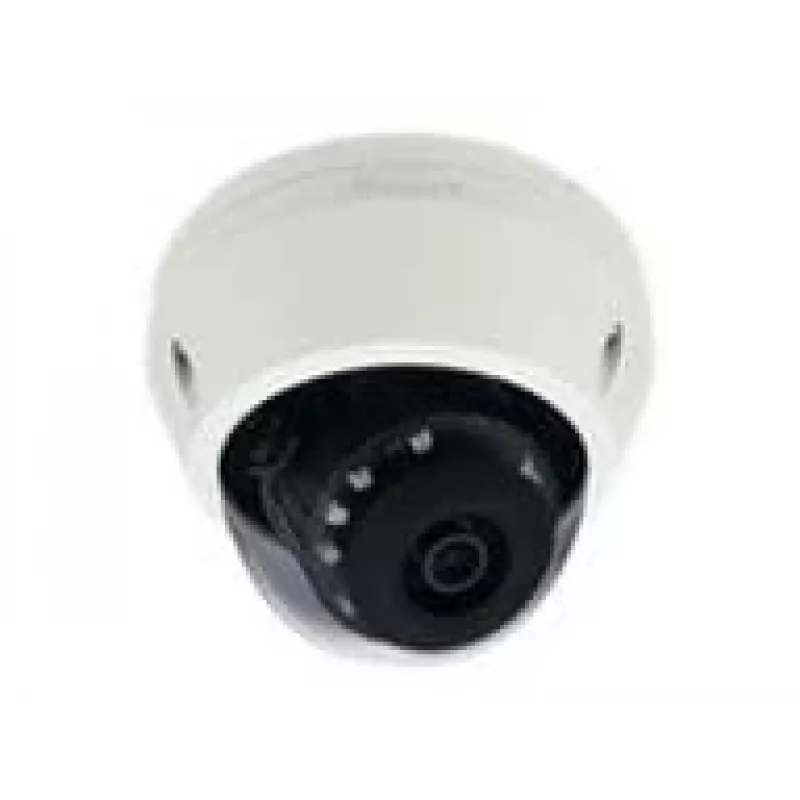 LevelOne HUBBLE Fiksuoto kupolo IP tinklo kamera, H.265, 5 megapikselių, 802.3af PoE, IR šviesos diodai, vidaus/lauko, atspari vandalizmui