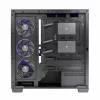 PC korpusas MODECOM Volcano Stellar 5F ATX Midi Tower, grūdintas stiklas, 5 iš anksto sumontuoti ventiliatoriai, USB‑C, palaiko microATX/ATX, maks. GPU 420 mm, CPU aušintuvo aukštis 175 mm