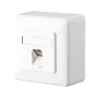 METZ CONNECT BTR E-DAT C6 8(8) AP - sieninė dėžutė - RJ-45 - gryna balta, RAL 9010 (1307370002-I)