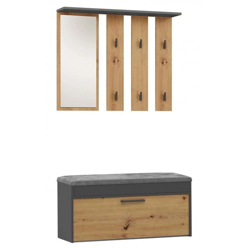 Topeshop GAR PARMA ANT/ART entryway Spintelė