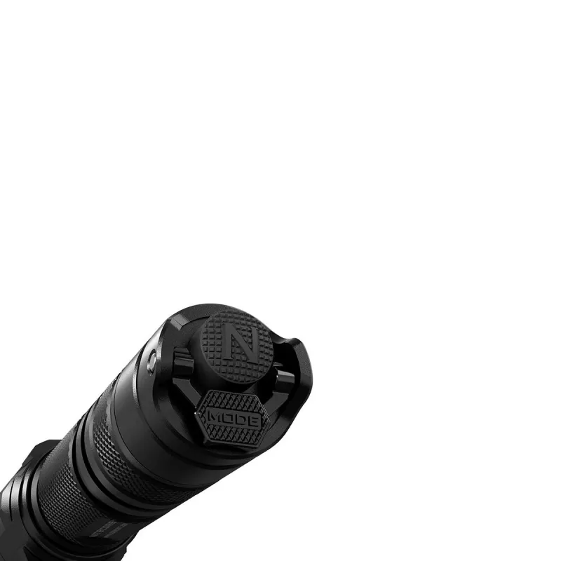 Žibintuvėlis Nitecore P20UV V2 — rankinis taktinis žibintuvėlis, 1000 liumenų, integruotas UV šviesos diodas