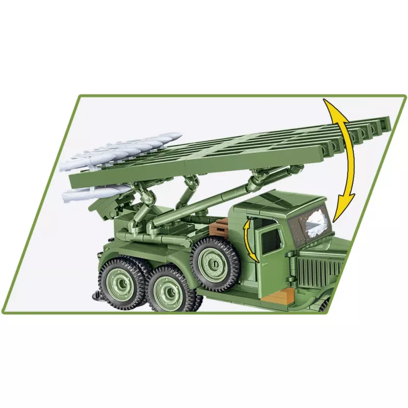 Statybiniai blokeliai COBI BM-13 Katyusha ZIS-6 440 vnt.