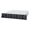 Synology RackStation RS2423+ NAS/saugojimo serveris stelaže (2U) Ryzen Embedded V1780B 8 GB DDR4 0 TB DiskStation Manager juoda, pilka