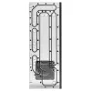 Stealkey Customs SK-Crossflow, skirtas Lian Li - O11D XL Evo Distroplate D5/DDC - akrilas
