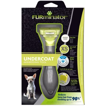FURminator Toy Dog šepetys trumpaplaukiams šunims - XS