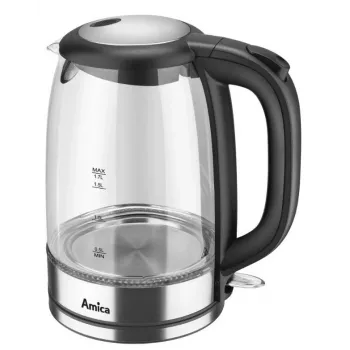 Elektrinis virdulys Amica 1.7L 2200W Sidabrinis