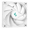 Oro aušintuvas DeepCool AK620 Digital SE White — dvigubi 120 mm ventiliatoriai, 6 šilumos vamzdeliai, PWM, LGA 1700 palaikymas, įmontuotas ekranas