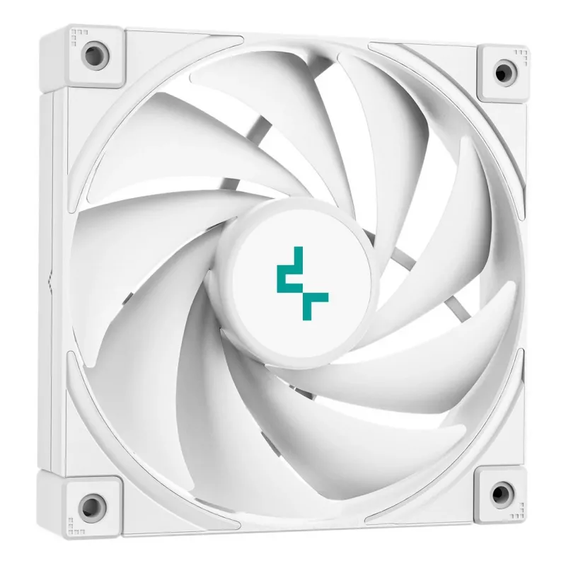 Oro aušintuvas DeepCool AK620 Digital SE White — dvigubi 120 mm ventiliatoriai, 6 šilumos vamzdeliai, PWM, LGA 1700 palaikymas, įmontuotas ekranas