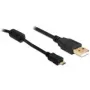 USB laidas DeLOCK USB 2.0 A į USB-micro B 3 m juodas