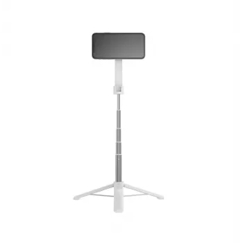 Selfie lazdelė FIXED FIXSN-M-WH – „Bluetooth“ sulankstomas aliuminio stiebas, maks. ilgis 72 cm, balta