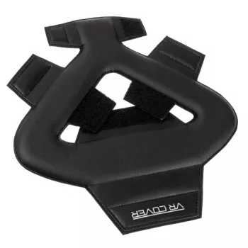Putplasčio pagalvėlė galvos dirželiui „Oculus Quest“ apsaugai, gamintojas „vr cover“ (juoda)