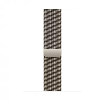 Band Apple 46mm Natural Milanese Loop M/L Titanium