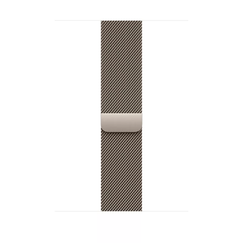 Band Apple 46mm Natural Milanese Loop M/L Titanium