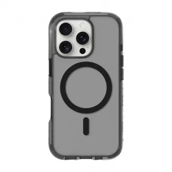 Dėklas LAUT CRYSTAL MATTER X iPhone 16 Pro Max permatomas juodas