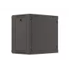 Prie sienos montuojamas stovas LANBERG WF03-5309-10B, 9U, 500×350×540 mm, maks. apkrova 60 kg, juodas