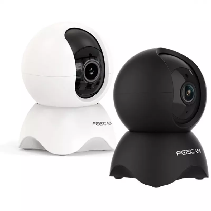IP stebėjimo kamera Foscam X5-WB lemputė, vidaus, ant stalo, 2560×1920, „Wi‑Fi“ ir Ethernet, 6x skaitmeninis priartinimas