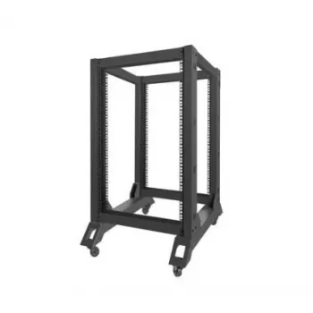 Lanberg Open Rack 19 18u 600x800 Juoda Lanberg