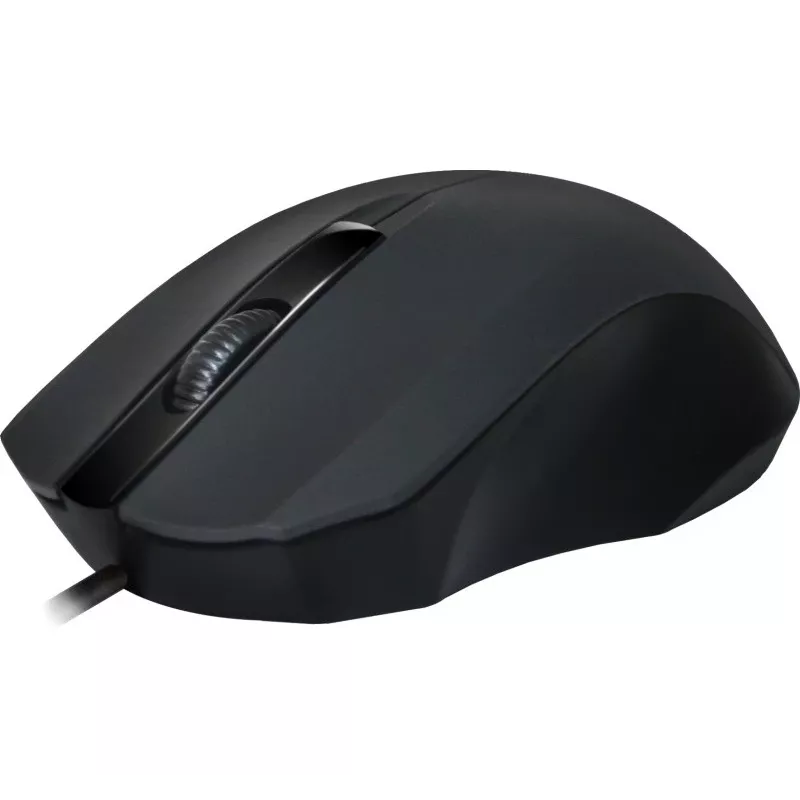 Laidinė optinė pelė DEFENDER MM-310 USB Type-A, 1000 DPI, abiem rankoms tinkama, 2 mygtukai, juoda, 1.35 m laidas