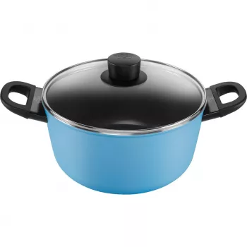 Keptuvė Ballarini Caprera 2H 24 cm, neprideganti, mėlyna