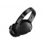 Skullcandy Riff Wireless 2 ausinės, uždedamos ant ausų, įmontuotas mikrofonas, 3,5 mm, USB, juodos, belaidis ryšys