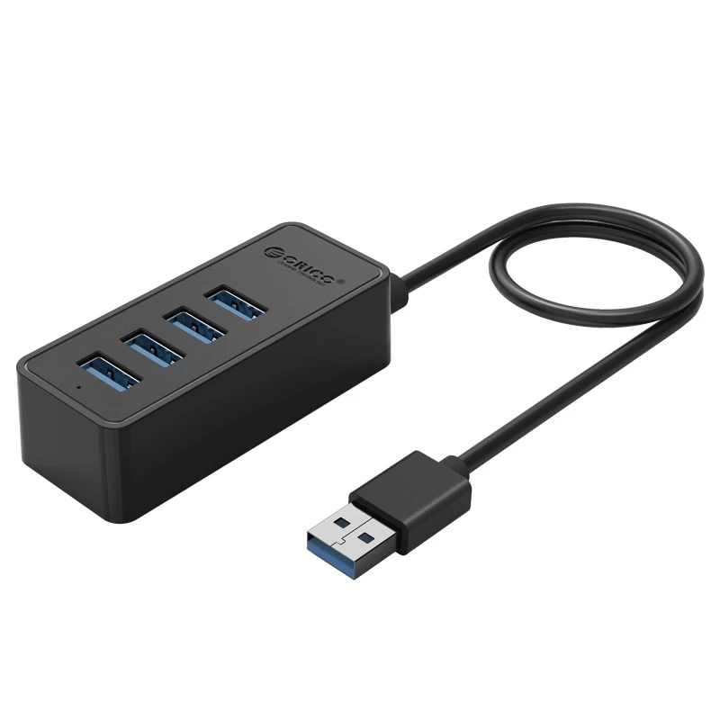ORICO W5P-U3-100-BK-PRO USB šakotuvas – 5 prievadų USB 3.0 šakotuvas, USB-A, maitinamas per magistralę