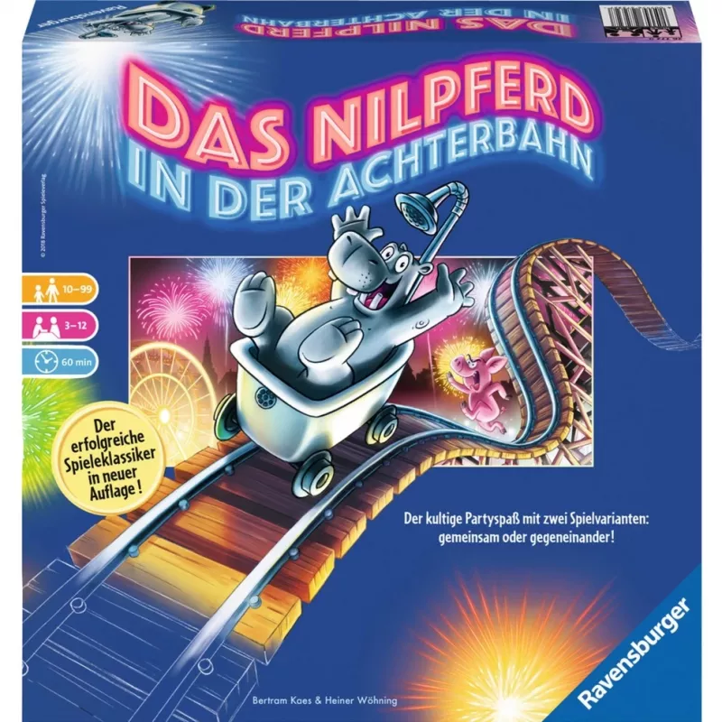 Das Nilpferd in der Achterbahn, vakarėlių žaidimas