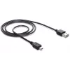 USB laidas DeLOCK 3 m USB 2.0 A - mini USB kištukas/kištukas