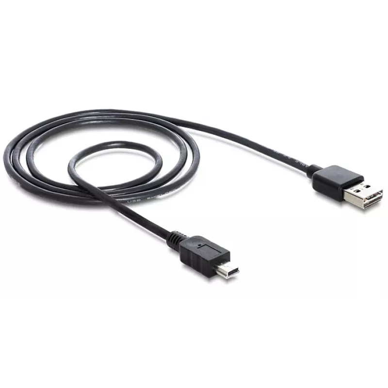 USB laidas DeLOCK 3 m USB 2.0 A - mini USB kištukas/kištukas