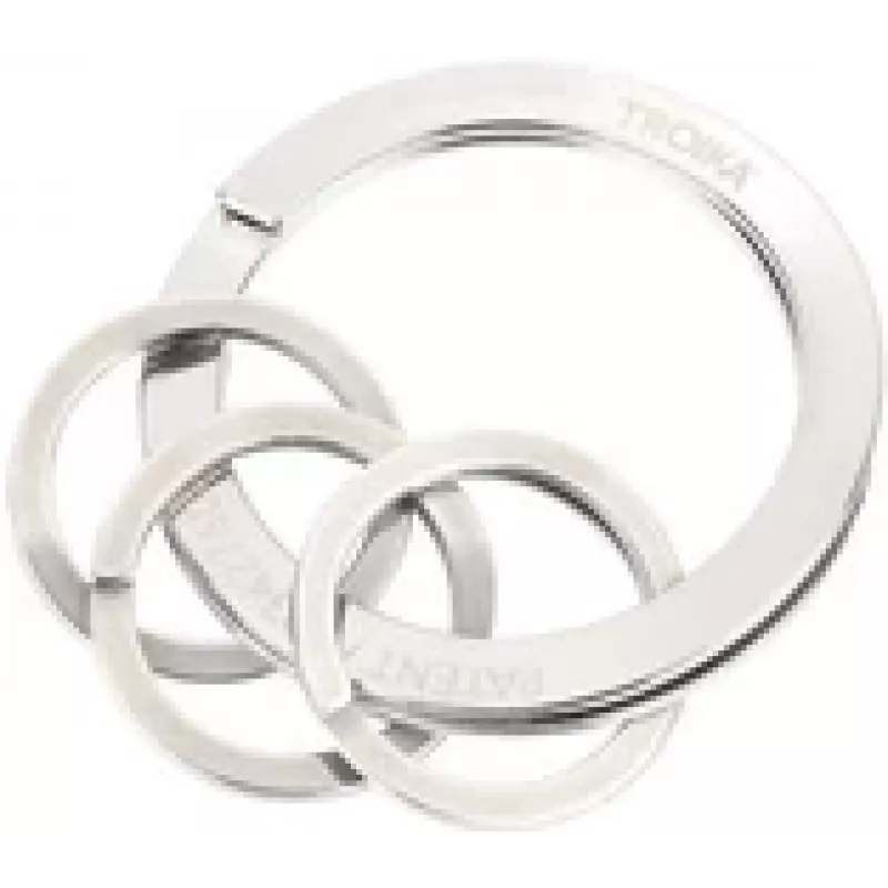 Raktų pakabukas TROIKA NAIL GUARD Sidabrinis Nerūdijantis plienas 6 mm aukštis 3,5 cm skersmuo