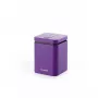 Garinis aromato difuzorius Stylies ELARAPURPLE patalpoms iki 25 m² — violetinis, stačiakampis, maitinimas per kintamos srovės adapterį / baterijas / USB, kvapų kasetė, 2 val. laikmatis, 74×74×100 mm, 1,3 W