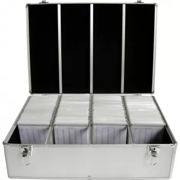 Dėžutinis dėklas MediaRange BOX78, skirtas 1000 diskų, sidabrinis