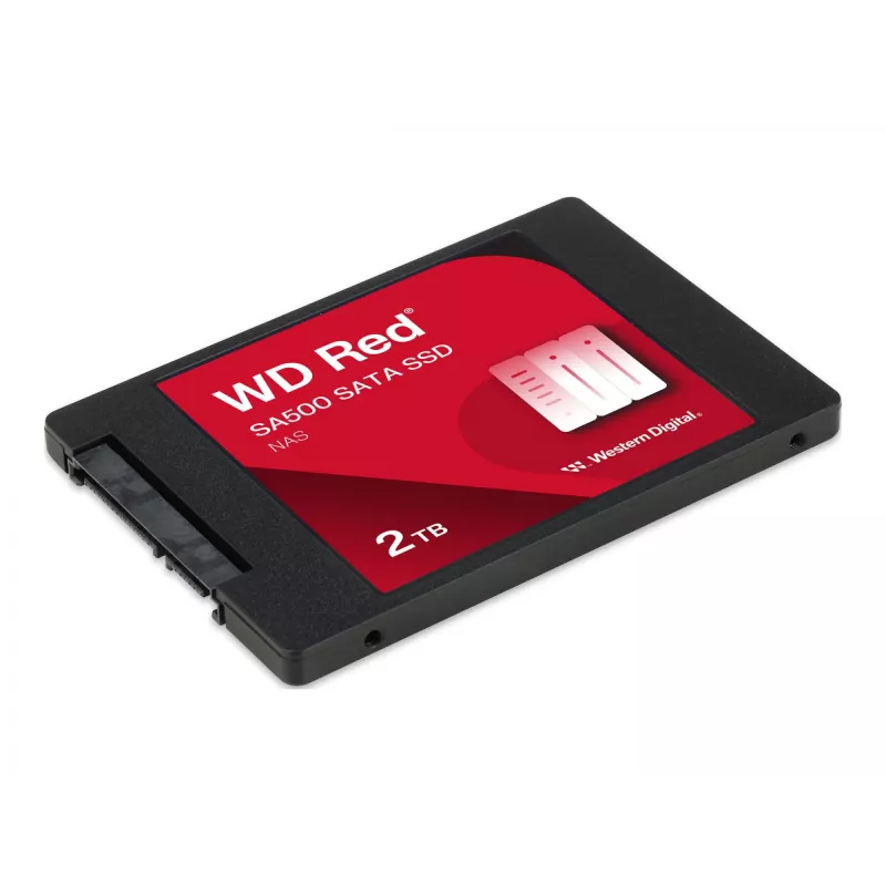 SSD diskas Western Digital Red SA500 2 TB 2,5 colio SATA III, 3D NAND, NAS