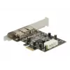 FireWire A/B sąsajos kortelė DeLOCK PCI Express 89153