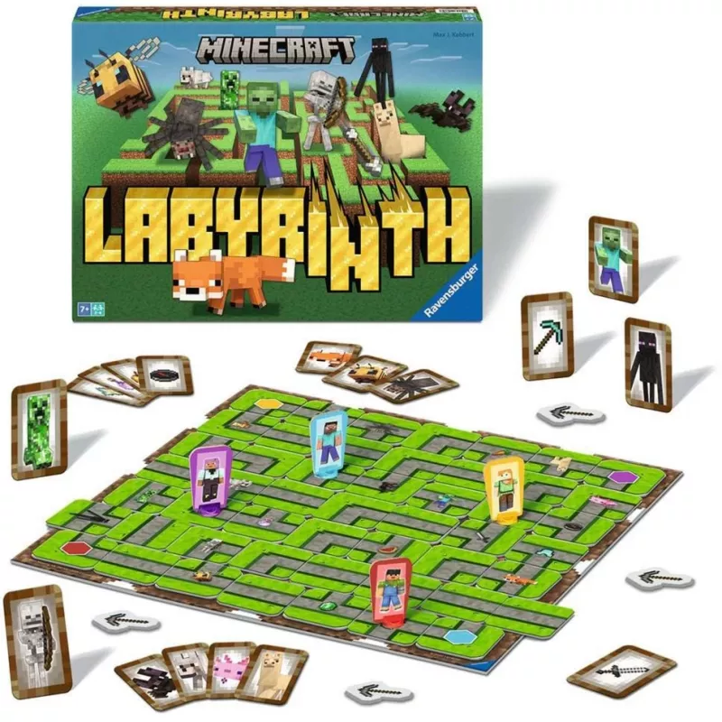 Minecraft Labyrinth, stalo žaidimas