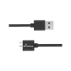 USB-A į Micro-B USB 3.0 įkrovimo ir sinchronizavimo laidas MediaRange MRCS239 — 50 cm, 5 Gbps, 5W, juodas