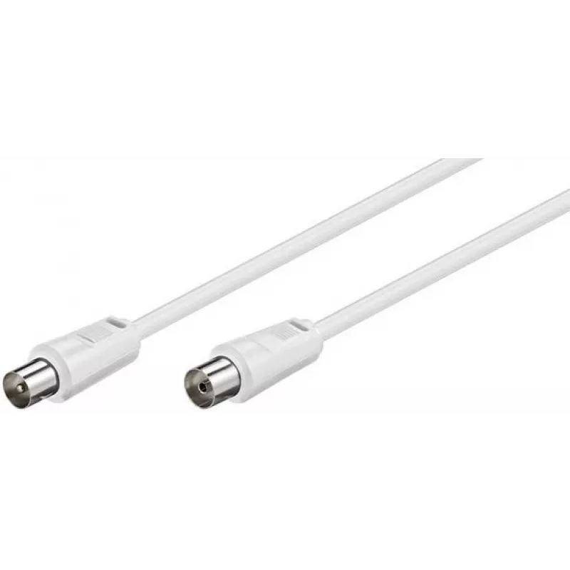 Microconnect COAX050W bendraašis kabelis 5 m baltas