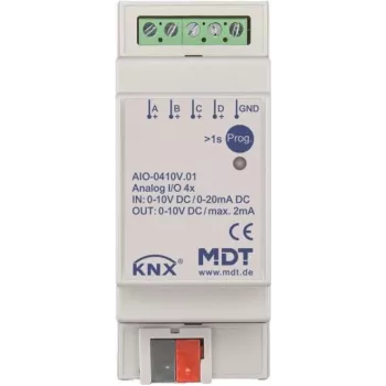 MDT AIO-0410V.01 perjungimo pavara 4 krypčių, 2TE, REG, 0-10V (AIO-0410V.01)