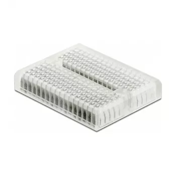 Breadboard DELOCK 18323 — skaidrus plastikas, 36×46×10 mm