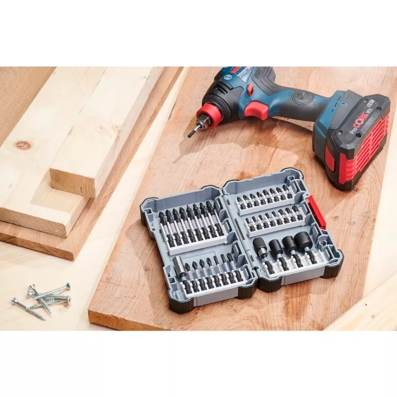 Atsuktuvų antgalių rinkinys Bosch 2 608 522 330, 8 vnt.