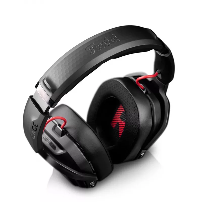 Teufel CAGE PRO Headset belaidžio antgalio žaidimų USB Type-C Bluetooth juodos spalvos