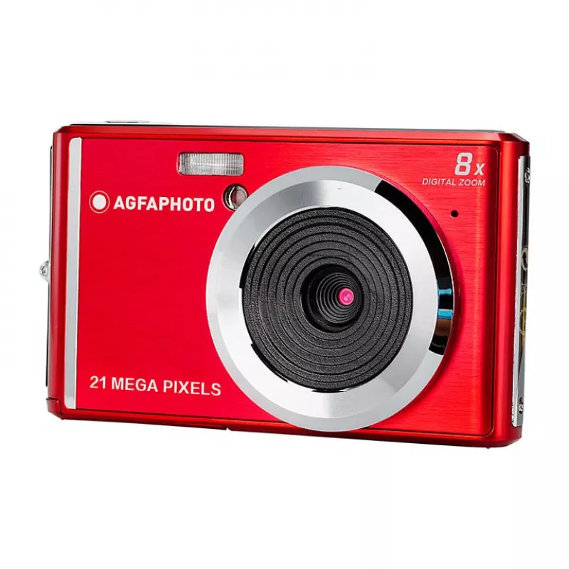 Kompaktiškas fotoaparatas AgfaPhoto Realishot DC5200 21 MP CMOS 5616 x 3744 pikselių raudonas