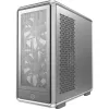PC Midi Tower Cooler Master MasterFrame 600 Mesh Sidabrinė — palaiko ATX/EATX, priekyje 2×200mm, 2,5 col./3,5 col. diskai
