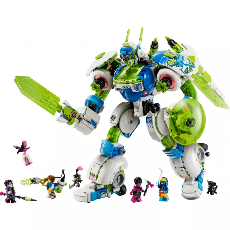 Konstruktorius LEGO Mateo ir Z-Blob riterio mecha rinkinys 71485 — minifigūrėlė ir statomas mechaninis žaidimo rinkinys