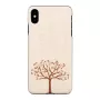 man and wood telefono dėklas, skirtas iPhone XS Max — obels mediena, juoda